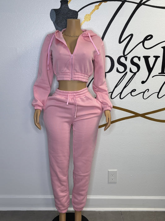 2 piece sweatsuit