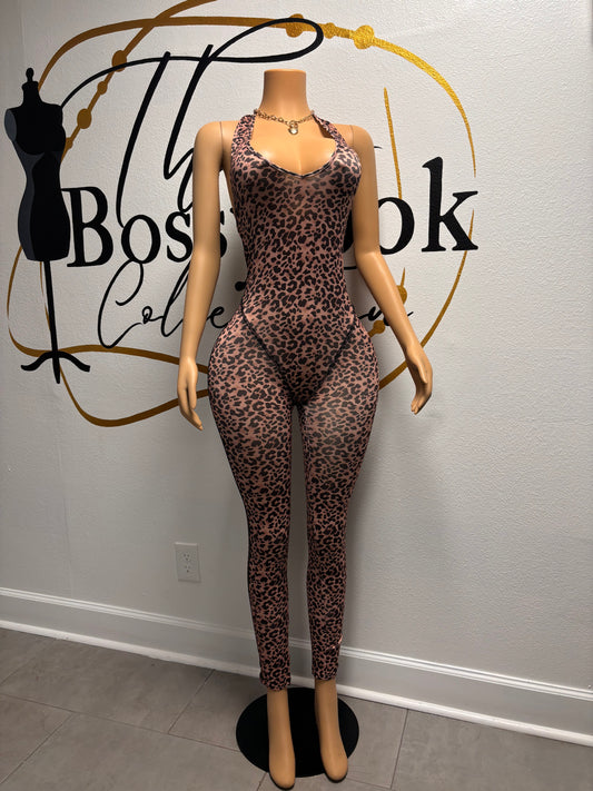 cheetah print body suit